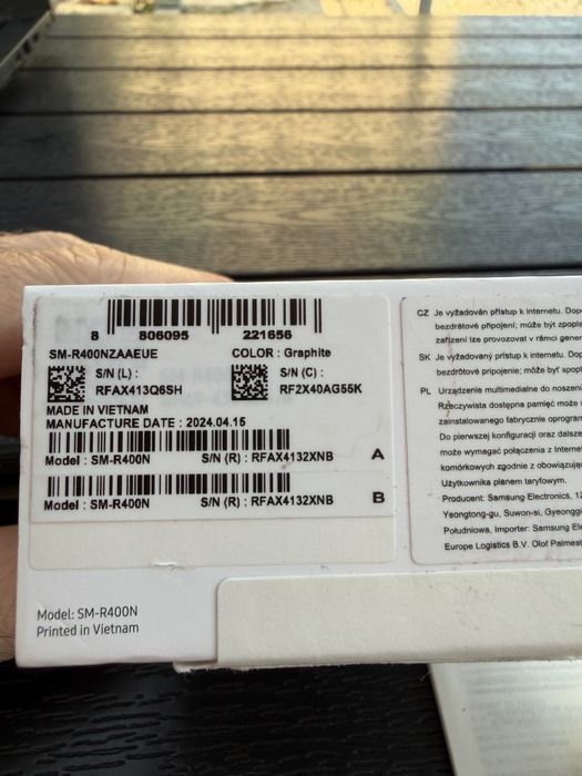 Безжични слушалки Samsung Galaxy Buds Fe