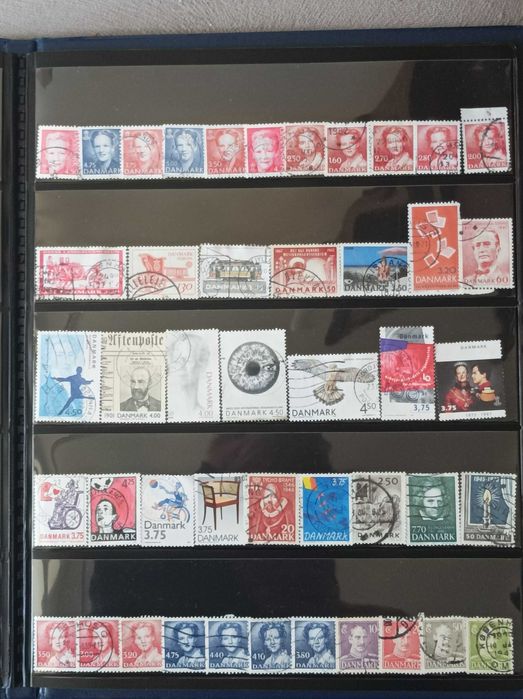 Колекции пощенски марки от бившата Чехословакия, Дания и Унгария