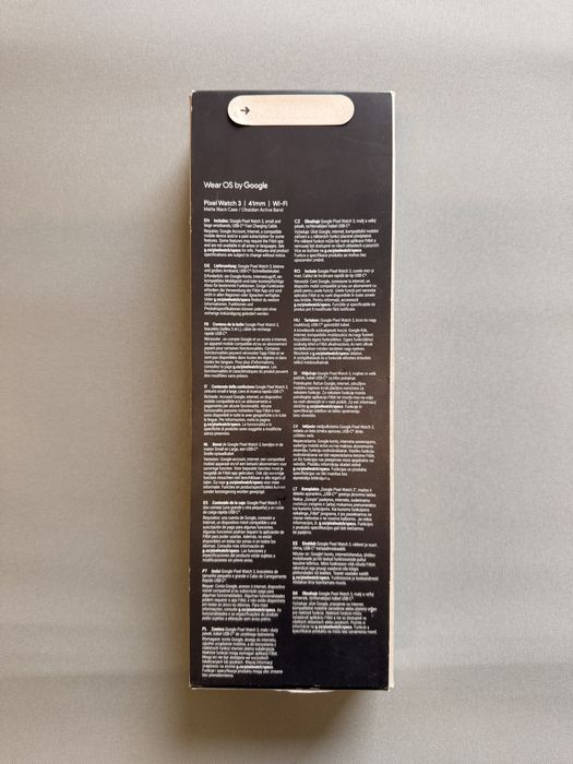 Google Pixel Watch 3 Matte Black Obsidian 41mm WiFi