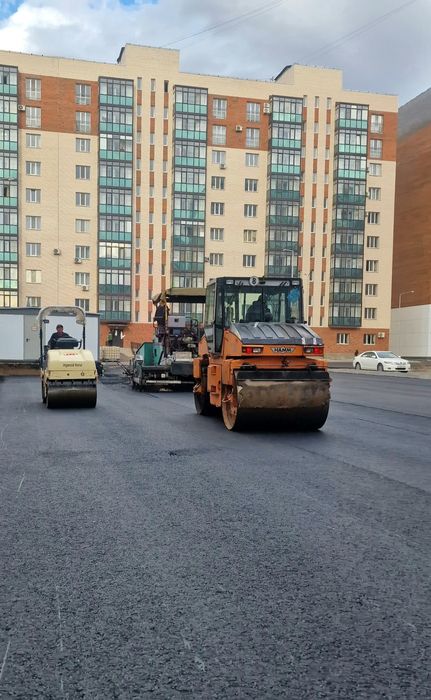 Асфальтирование, асфальт, благоустройство