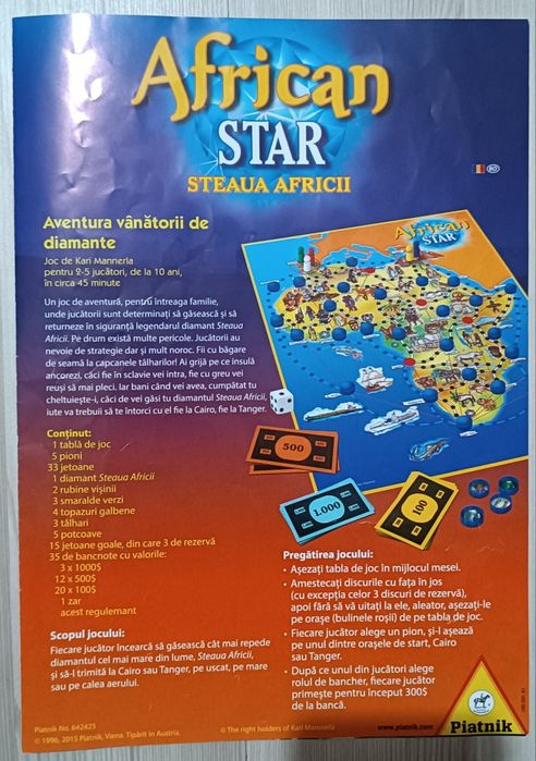 Joc de societate Steaua Africii