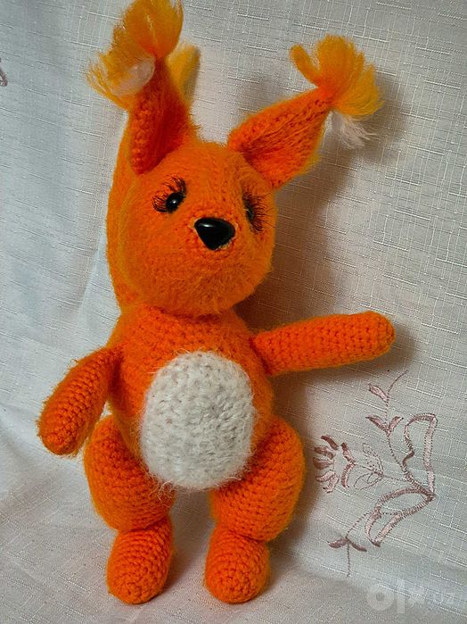 Вязаные игрушки ручной работы Амигуруми