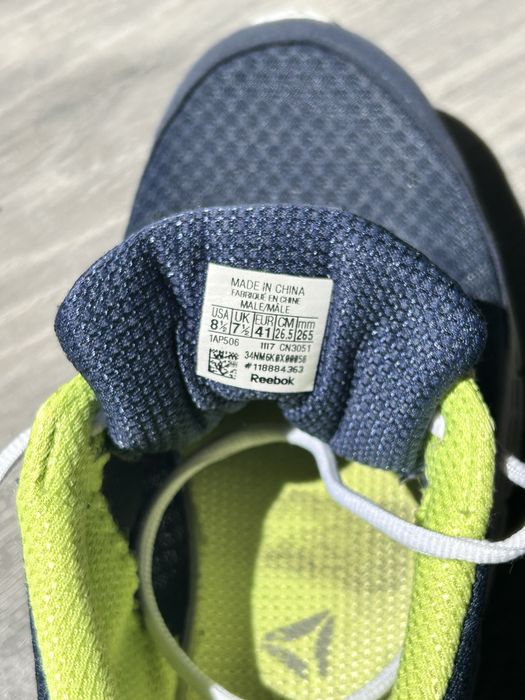 Reebok Speedlux 3.0 Men's Running Shoes Navy/Neon EU 41 With Box