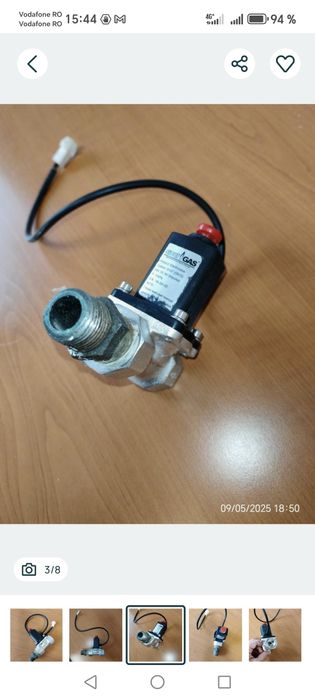 Valva  pentru închidere gaz