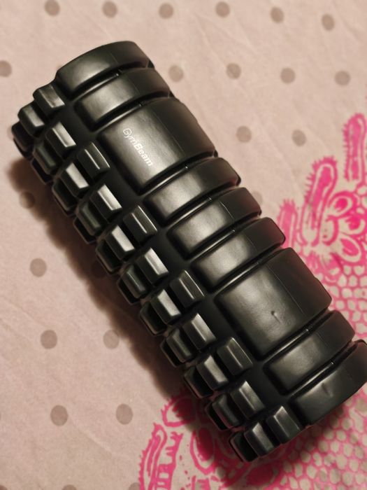 Rolă de exerciții Fitness Roller Black - GymBeam