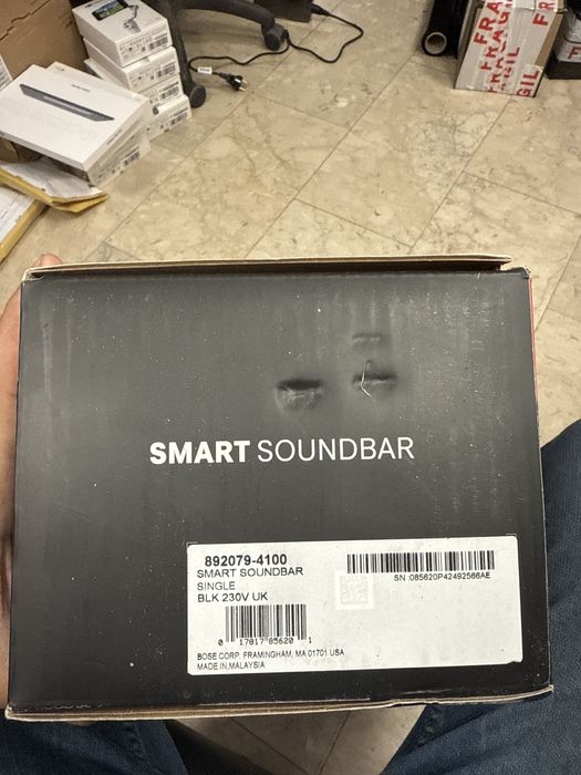 Bose smart soundbar single new model sigilat model black 892079-4100