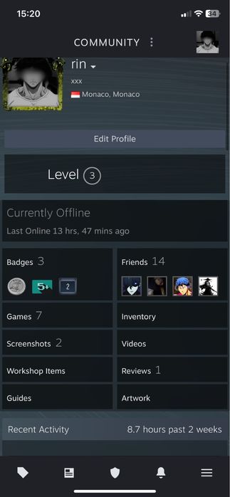 Steam аккаунт с играми