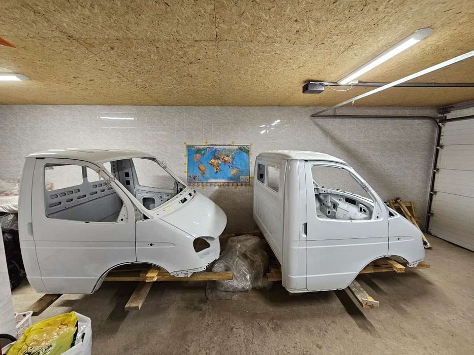 Кабина на Газель 3х местный