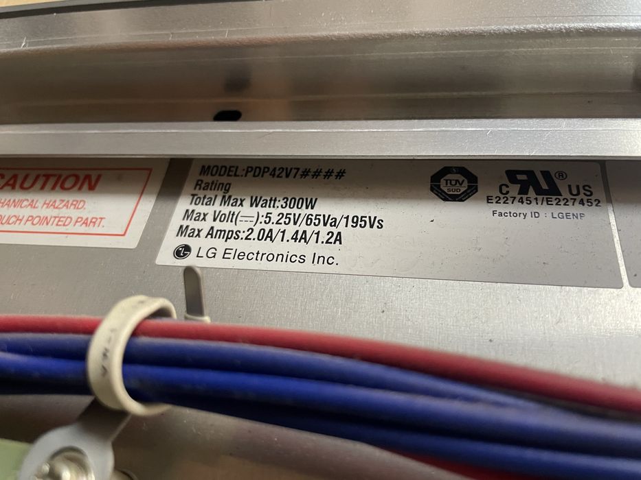 Piese LG 42PM3M Plasma