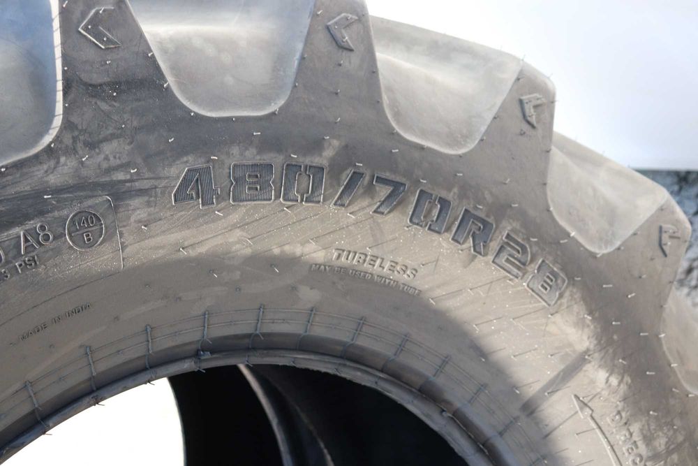 Anvelope Radiale Tractor 480/70 R28 CEAT FARMAX R70 140A8/140B TL