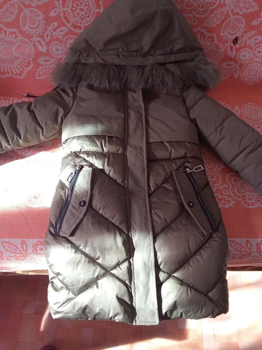 Зимний пуховик (длинный)