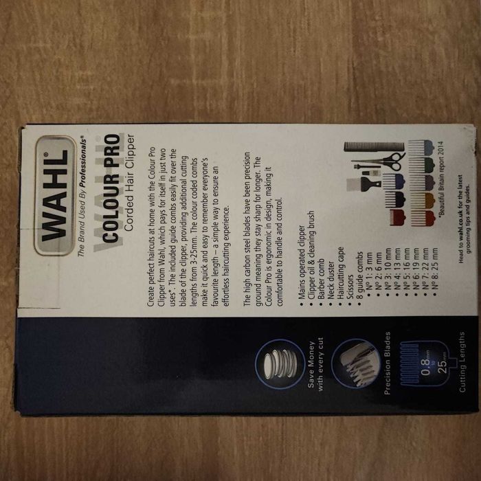 Wahl colour cu toate accesoriile
