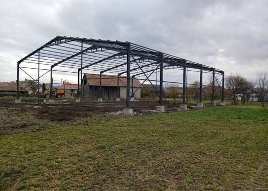 Structuri Metalice,  hale complete din ipe