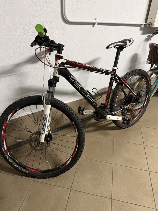 Bicicleta Devron Pike S3 27v negru rosu C
