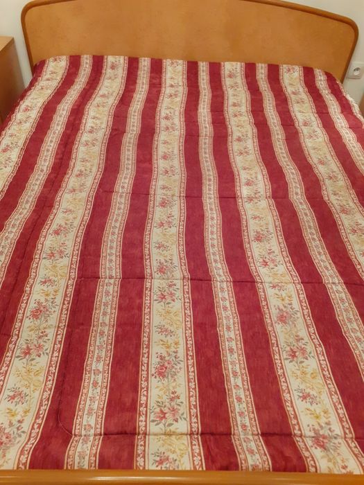 Комплект занавески и покрывало