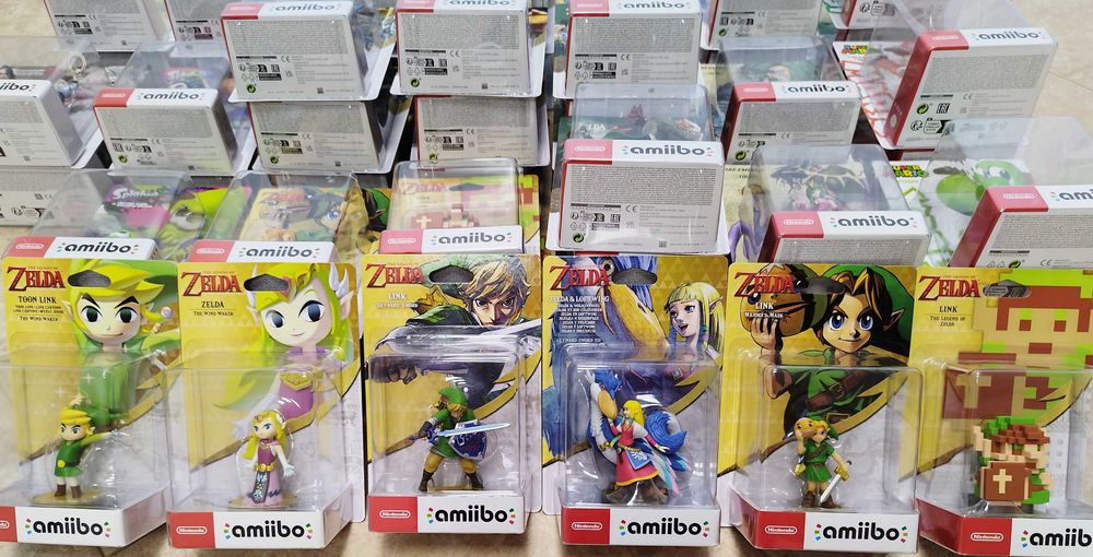 Nintendo Switch amiibo фигурки / Чисто НОВИ/ Mario/Zelda/Pokemon