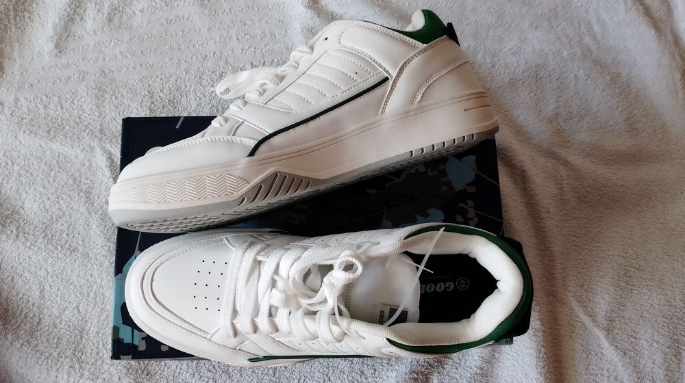 Adidași Bărbați Goodyear mărimea 45 Noi Albi calitate premium