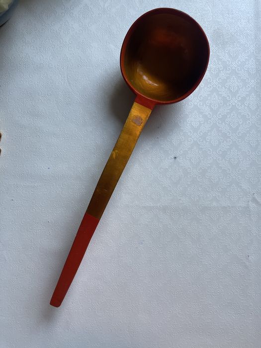 Поварешка деревянная СССР, 35 см