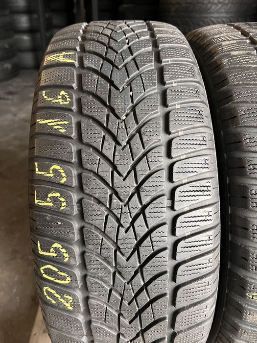4 anvelope iarna 205/55/16 , Dunlop , 5.8 mm !
