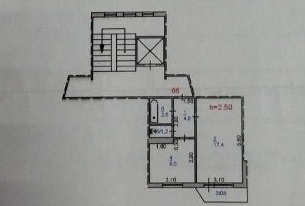 Продам однокомнатную квартиру