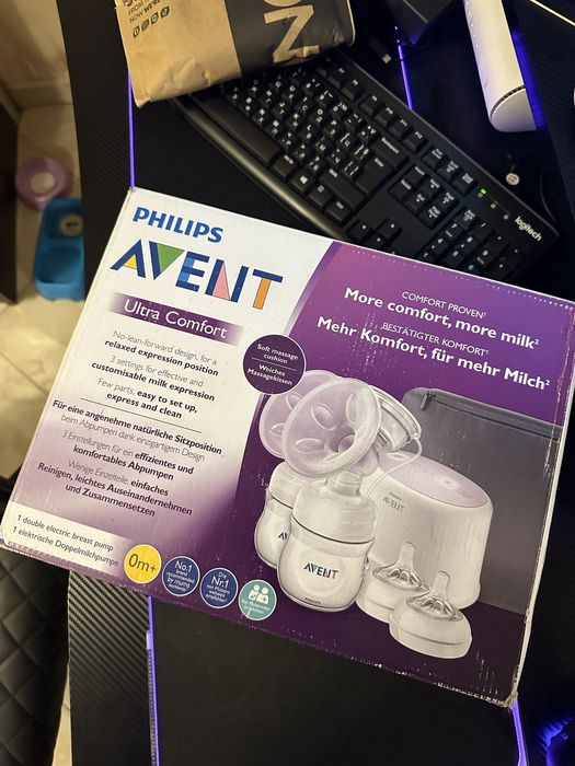 Philips електрическа двойна помпа за кърма Comfort