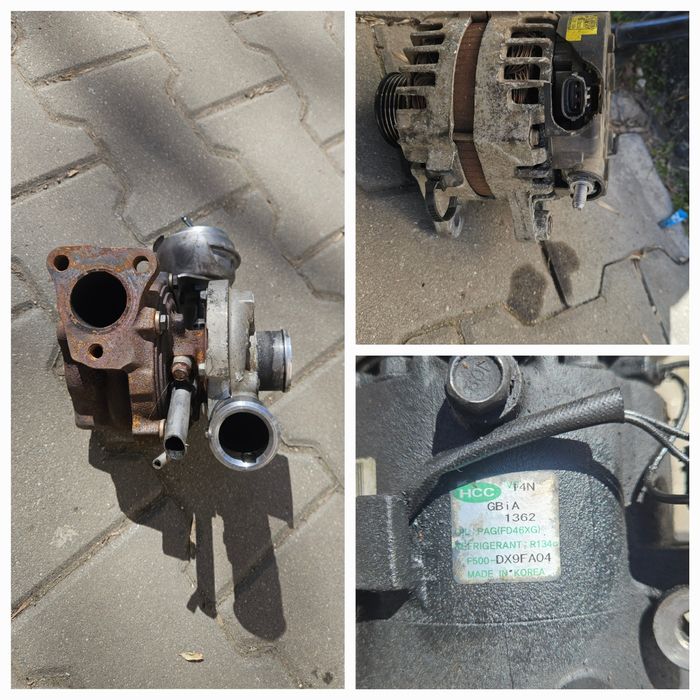 Турбо,Динамо,Компресор за кл. за Hundai ix35,i40/Kia  1.7CRDI