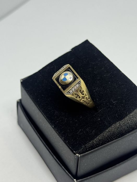 златен мъжки пръстен 4.29гр 14к 585