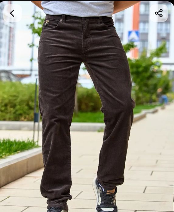 Джинсы вильветовые.