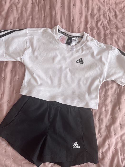 Страхотен детски екип Adidas и рокля 116см