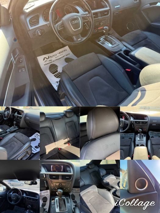 *RATE*Audi A5 Coupe S-line 2.0Tfsi 180CP 07/2011 Cutie automata Km reali Euro5 Nav LED Import Germania!