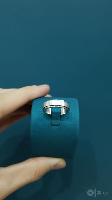 Мужское обручальное кольцо из серебра, 925 пробы