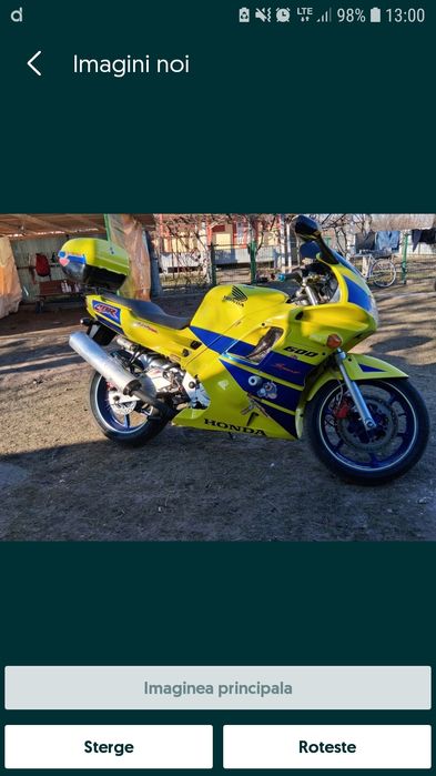 Vand schimb honda cbr f2