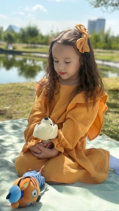 Муслиновые платье для девочек