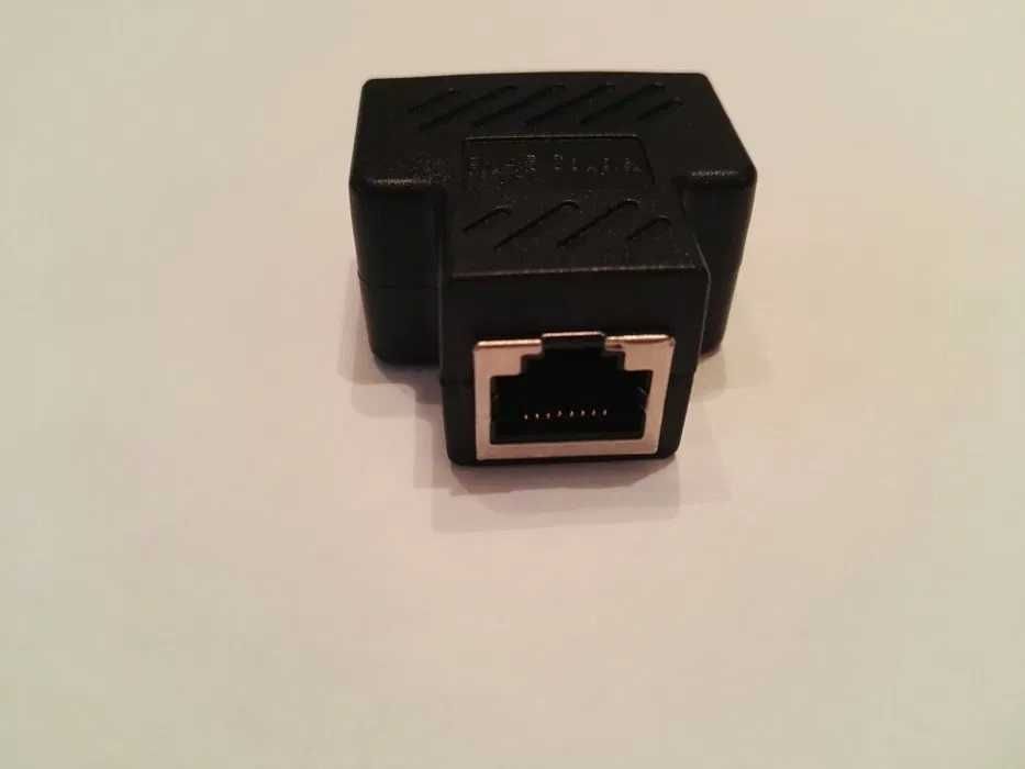 Сплитер, RJ45 адаптер, разклонител, удължител женски