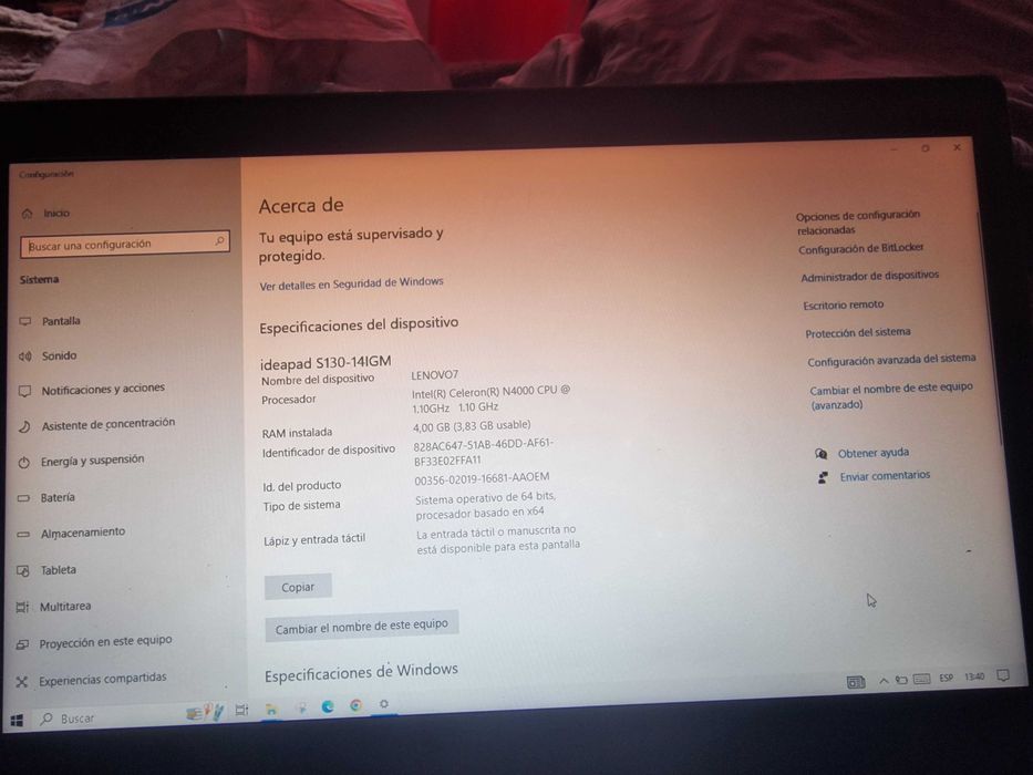 dezmabrez Laptop Lenovo IdeaPad S130-14IGM