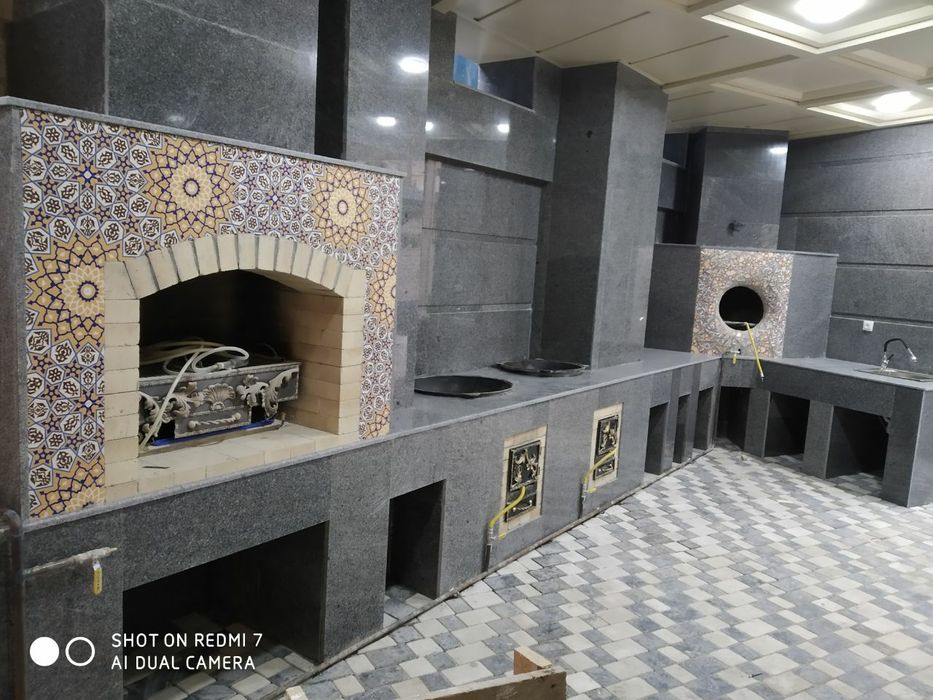 Строительство  и облицовка Барбекю. Камин. Очаг