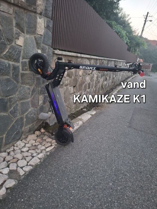 Vand trotineta Kamikaze k1, 1600km,45kmh,are cablurile si placutele de frana abia schimbate