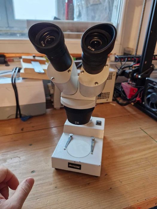 Microscop Binocular Reparatii Electronice, Ceasornicarie (2 bucati)