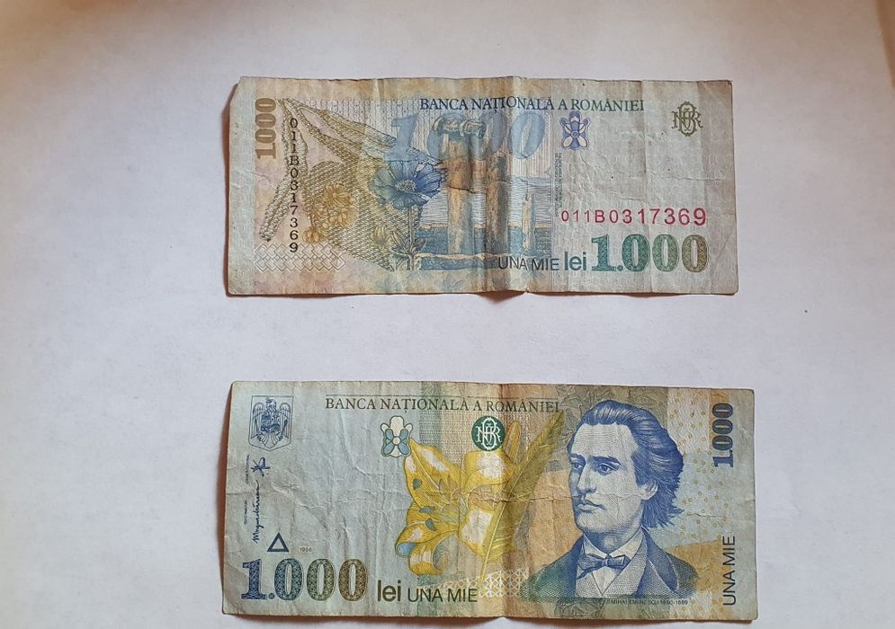 Bancnote și monede românești și străine de coleție