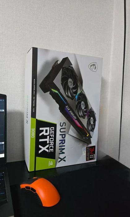 Msi 3080 Suprim x запечатанная