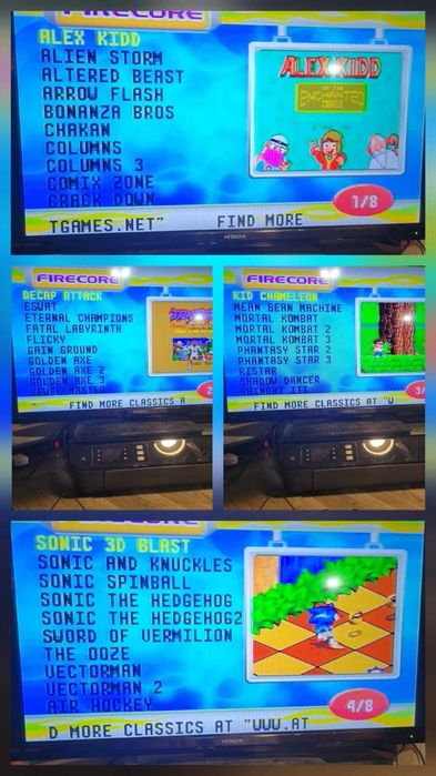 Игровая приставка Sega Atgames