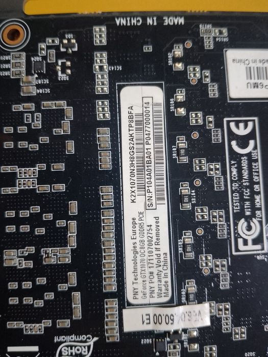 GeForce GTX 1070 XLR8 8Gb