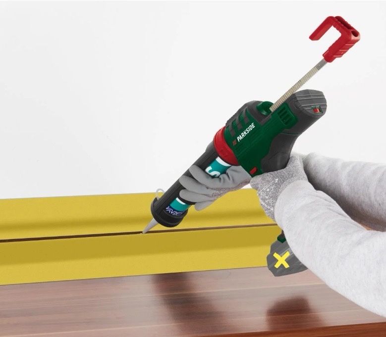 Акумулаторен пистолет за силикон Парксайд / Parkside