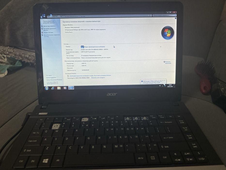 Продам Ноутбук acer