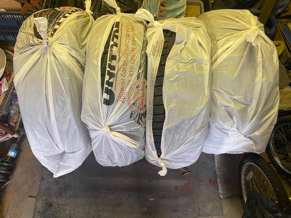 Резина зимняя б\у