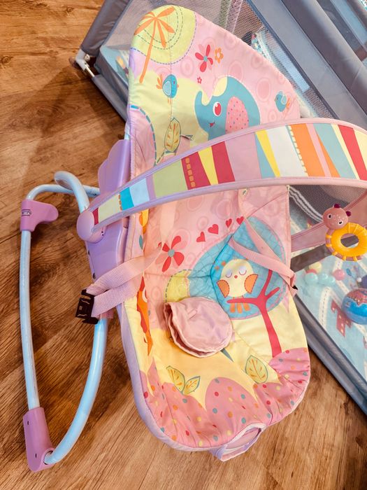 Бебешки шезлонг Moni Merry – Розов