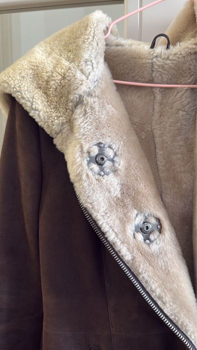 Дубленка женская размер S