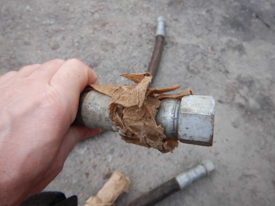 гидравлические резиновые шланги новые (СССР, 1989г)