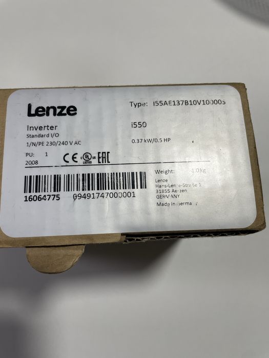 Invertor de frecvență Lenze i550