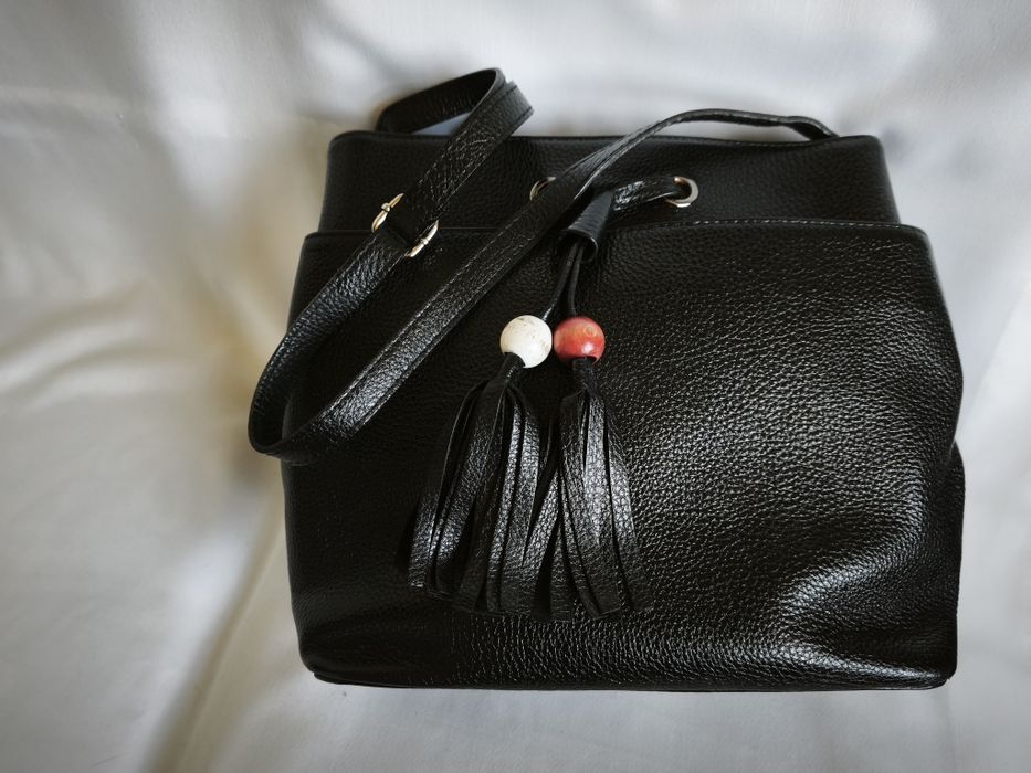 Чанта естествена кожа